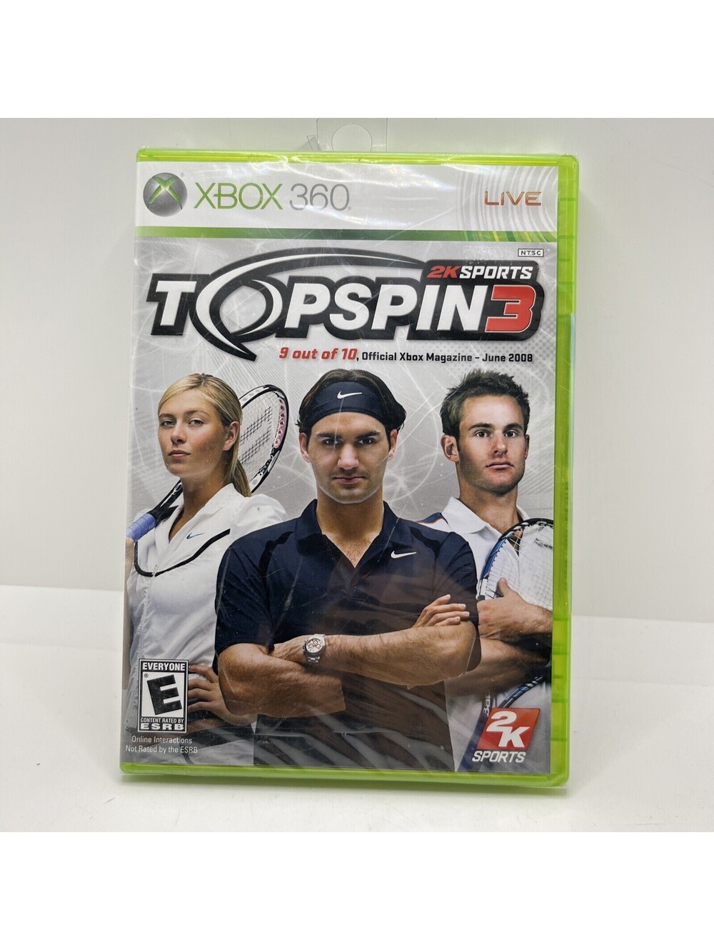 Top Spin 3 (Microsoft Xbox 360, 2008)